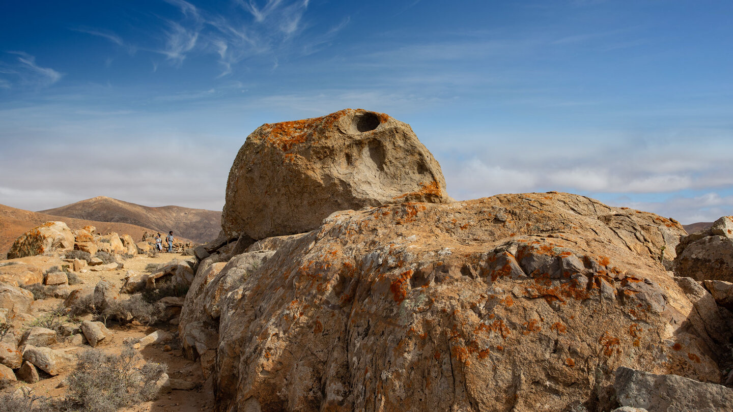 sensationelle Felslandschaft oberhalb des Arco de las Peñitas