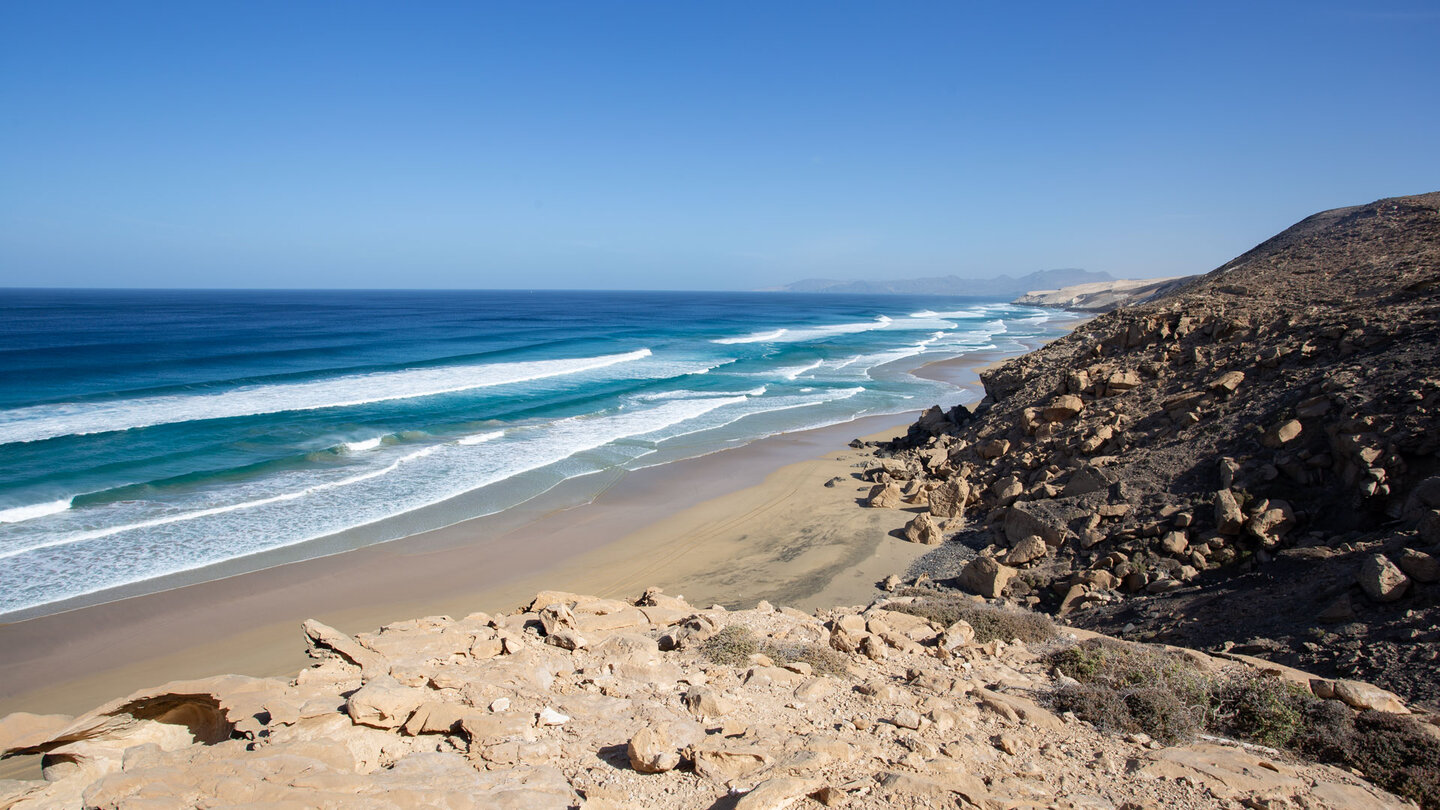 Wanderung über den Klippen der Playa de Barlovento