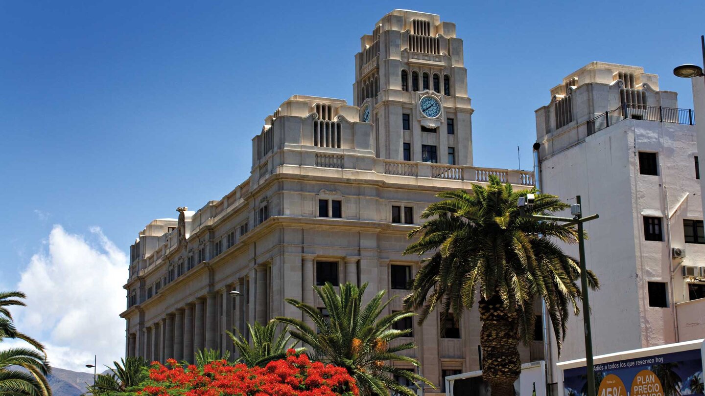 der Palacio Insular in Santa Cruz auf Teneriffa