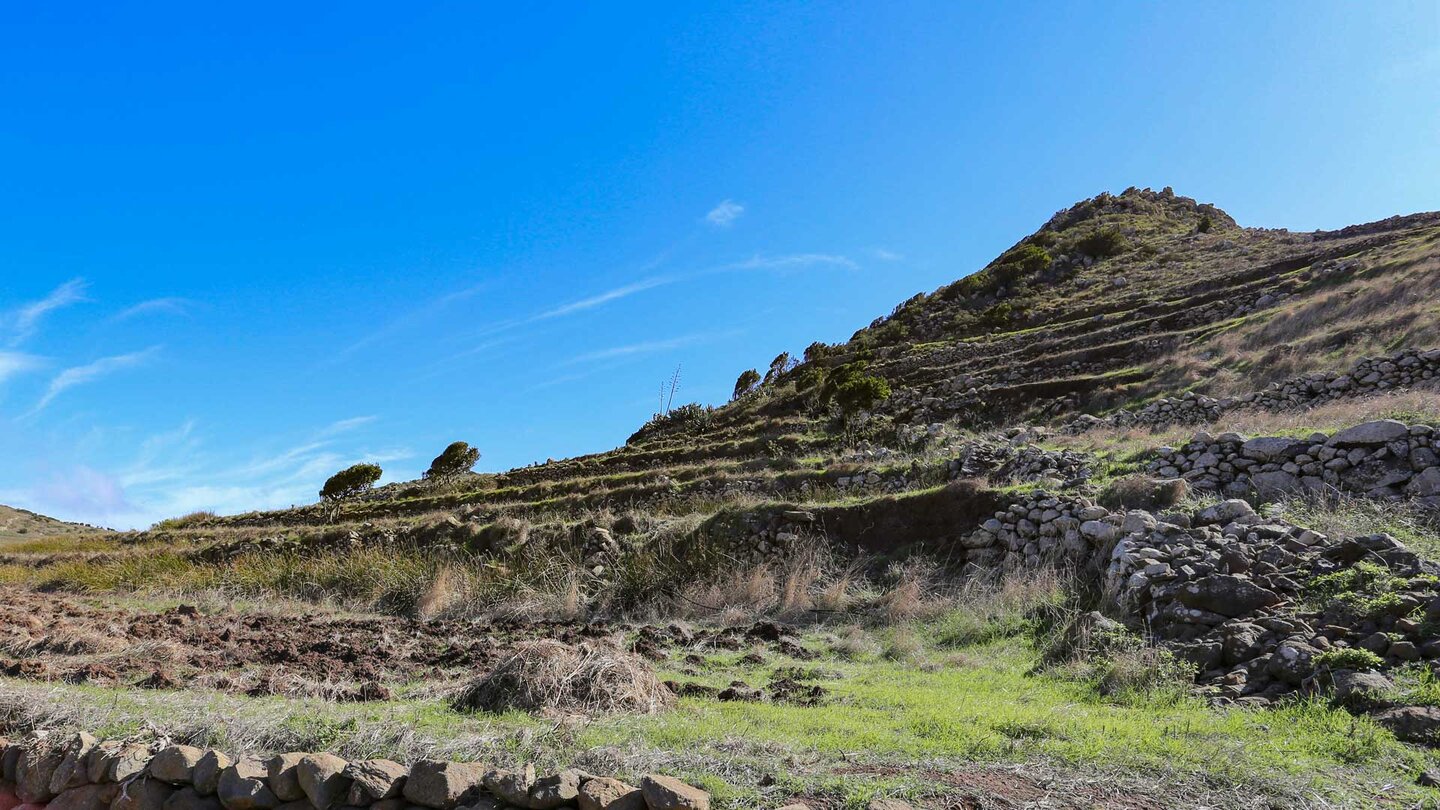 der Berg Montaña de El Vallado