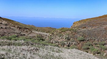 Beginn der Schlucht Barranco de los Cuevasblick von Los