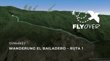 Traumhafte Grat-Aussichten: Die Ruta 1 nach El Bailadero im 3D-Flyover