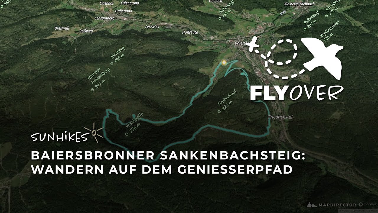 Genießerpfad: Baiersbronner Sankenbachsteig – Flyover