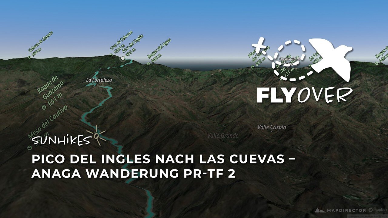 Vom Nebelwald ins weite Tal: Der Wanderweg PR-TF 2 im faszinierenden 3D-Flyover Video