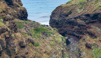 Mündung des Barranco de Fagundo