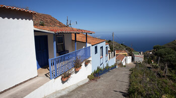 Aufstieg entlang einer Gasse in Don Pedro