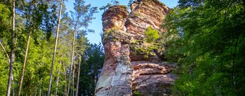 Buntsandsteinfelsen der Stephanstürme bei Hauenstein
