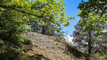 Wanderweg über den Breitfelsen im Nordschwarzwald