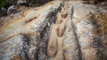 Trittstufen am Sendero Río Hozgarganta
