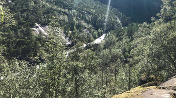 Ausblick über das Husedalen Tal