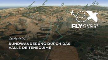 Rundwanderung durchs Valle de Tenegüime im Famara-Massiv auf Lanzarote – Flyover