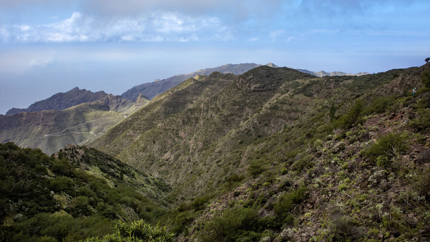 Wanderung hoch über Masca