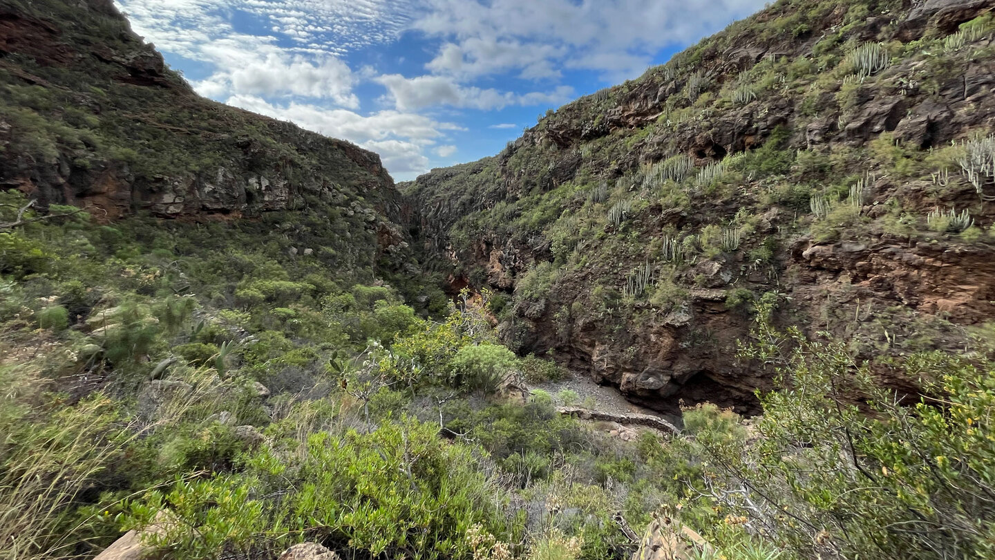 Blick in das Barranco del Rey