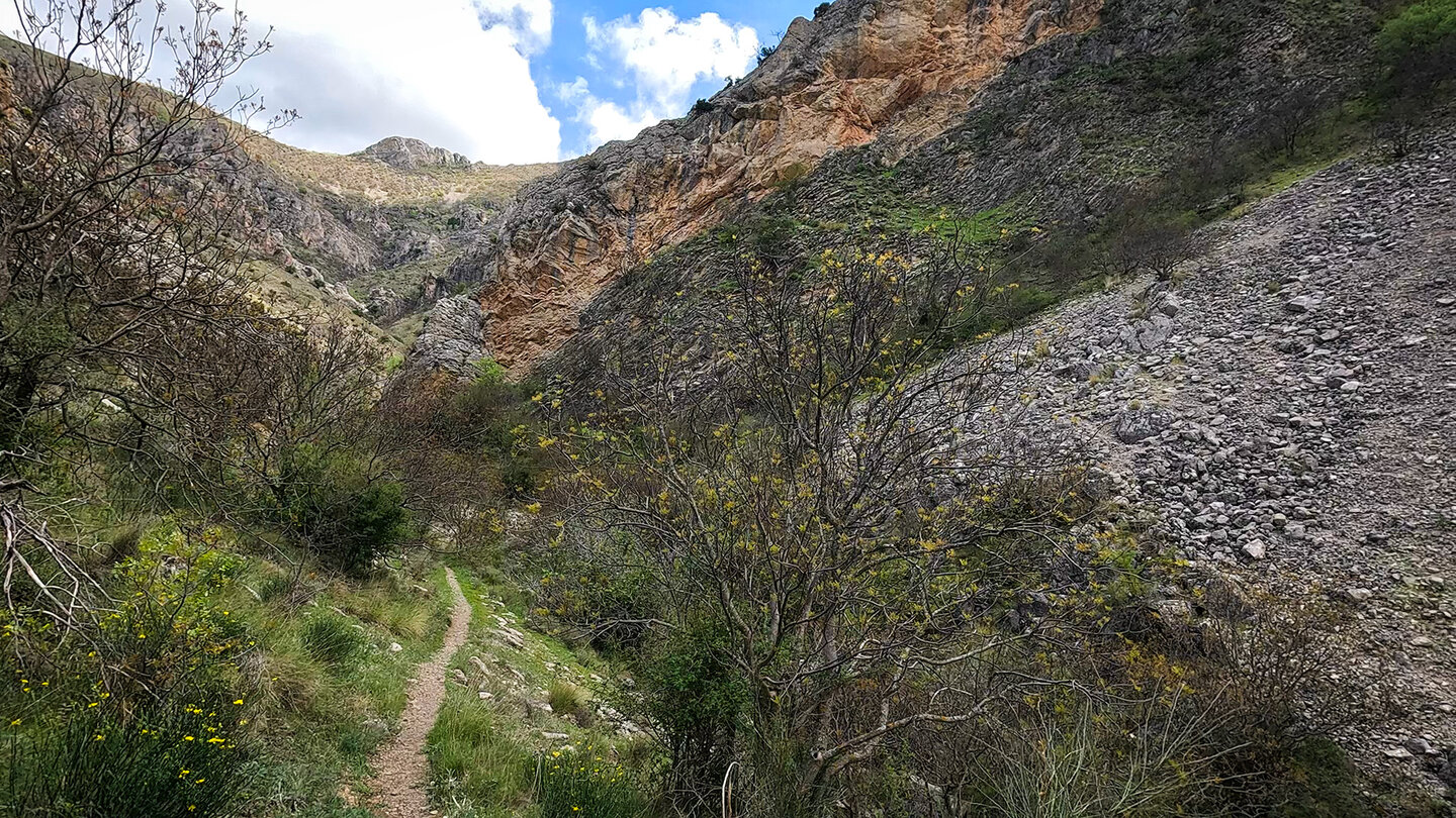 Wanderweg zur Caldera del Tío Lobo Wanderweg zur Caldera del Tío Lobo