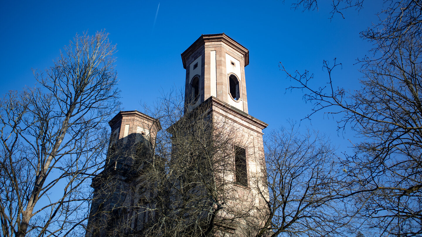 Kirchtürme des ehemaligen Klosters Frauenalb