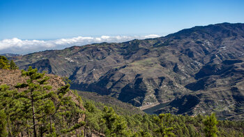Ausblick vom Tamadaba-Massiv in den Norden Gran Canarias