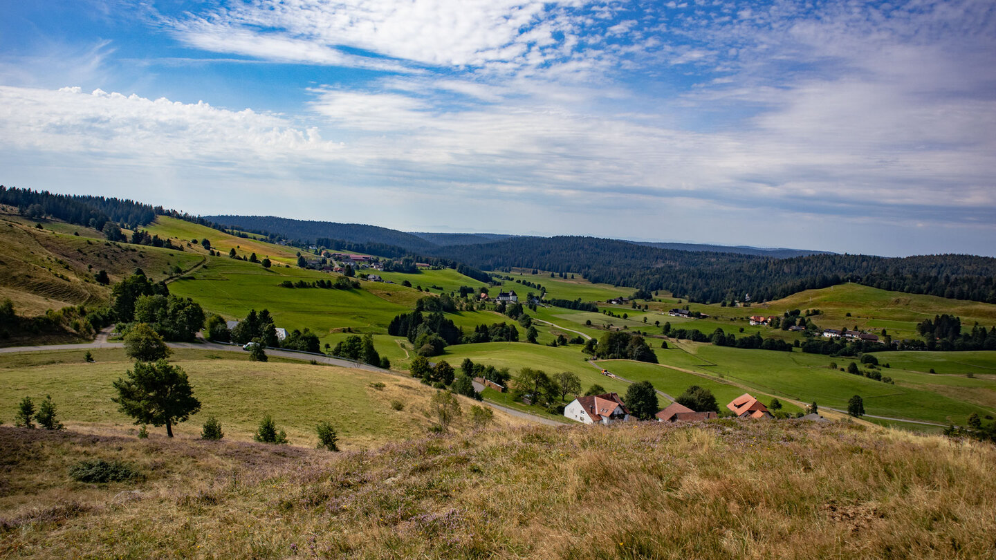 Blick über Ibach vom Ibacher Friedenskreuz