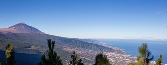 Blick vom Mirador de Chipeque zum Teide