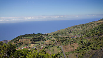 Kulturlandschaft an der Ostküste der Insel La Palma