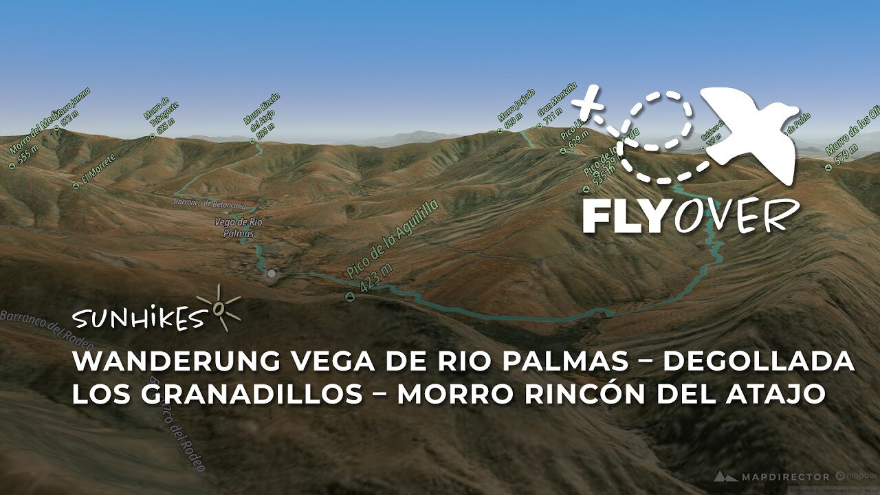 Panoramatour im Zentralmassiv: Bergkämme und die Gran Montaña im 3D-Flyover entdecken