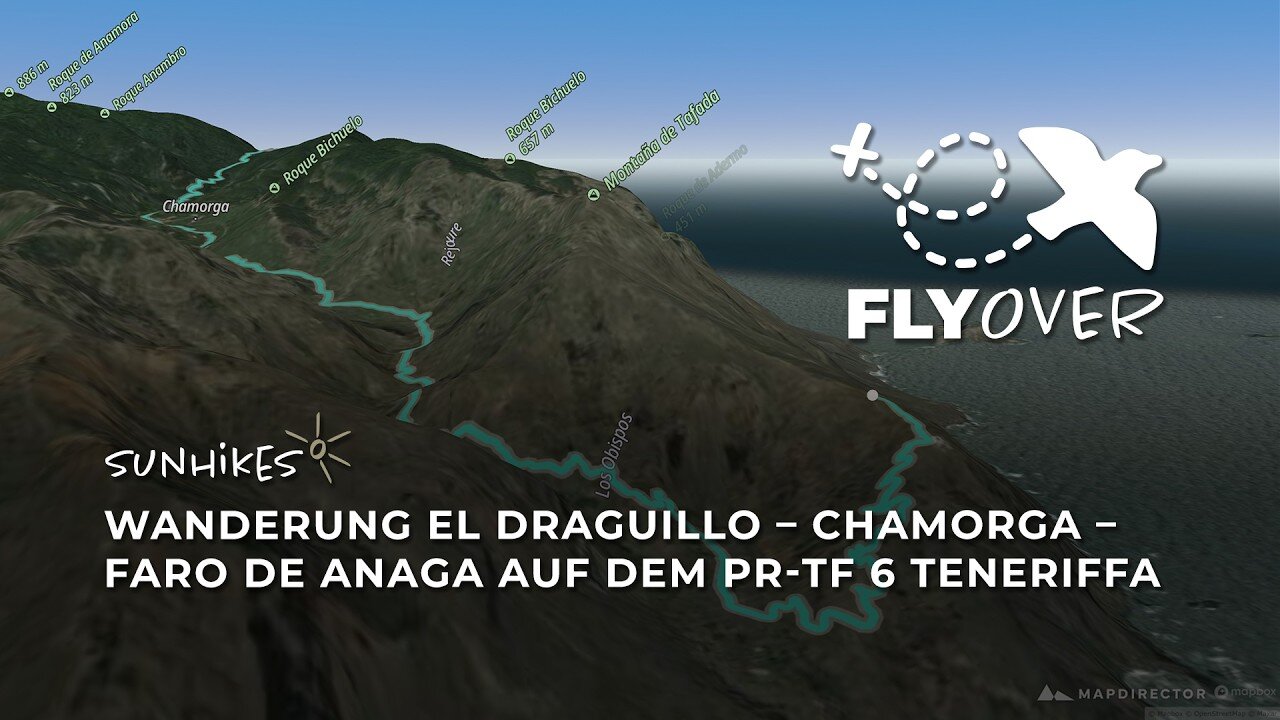 Im Herzen des Anaga-Gebirges: Die große PR-TF 6 Berg- und Küstentour im Flyover Video