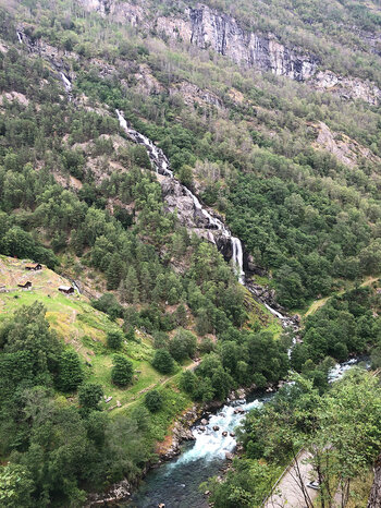 Wasserfall Soknefossen