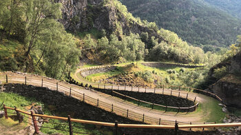 Serpentinen am Vindhellavegen