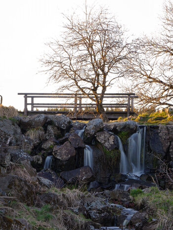 Eisgrabenwasserfall in der Rhön