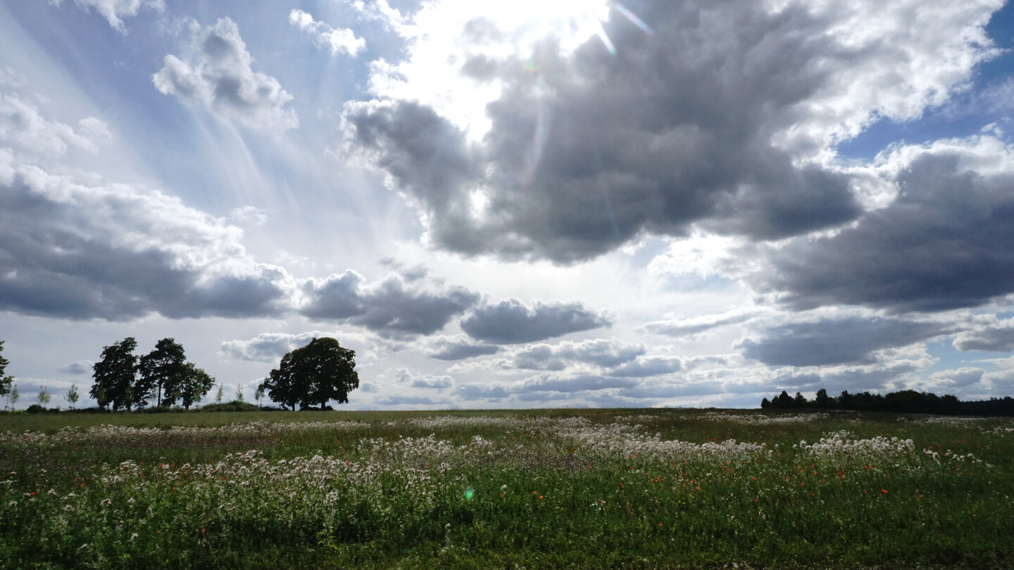 grandioser Fernblick bei Dreissigacker