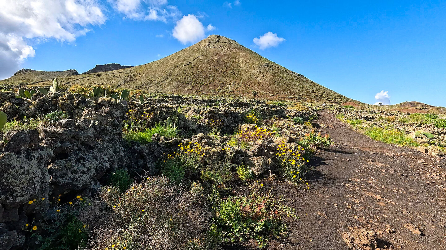 Wanderung am La Corona im Norden von Lanzarote