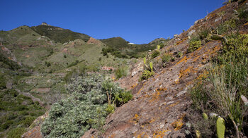 rötliches Tuffgestein bei Los Catalanes