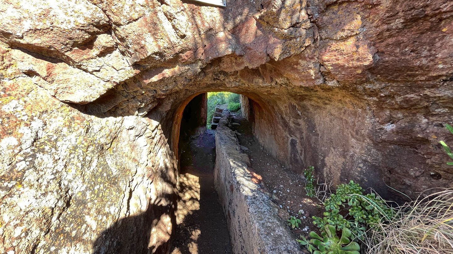 Tunnel am Canal de Chabuco