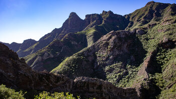das Valle Grande mit den imposanten Gebirgszügen des Anga