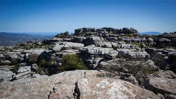 Felsformationen des El Torcal de Antequera