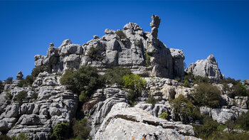 Wanderroute am La Casa del Guarda im Torcal