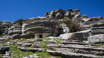 Steinhaus Abrigo de Juan Ramos im Torcal de Antequera