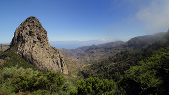 Ausblick vom Mirador  del Morro de Agando über das Tal von Benchijigua