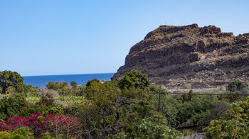 Ortseingang von Playa Santiago