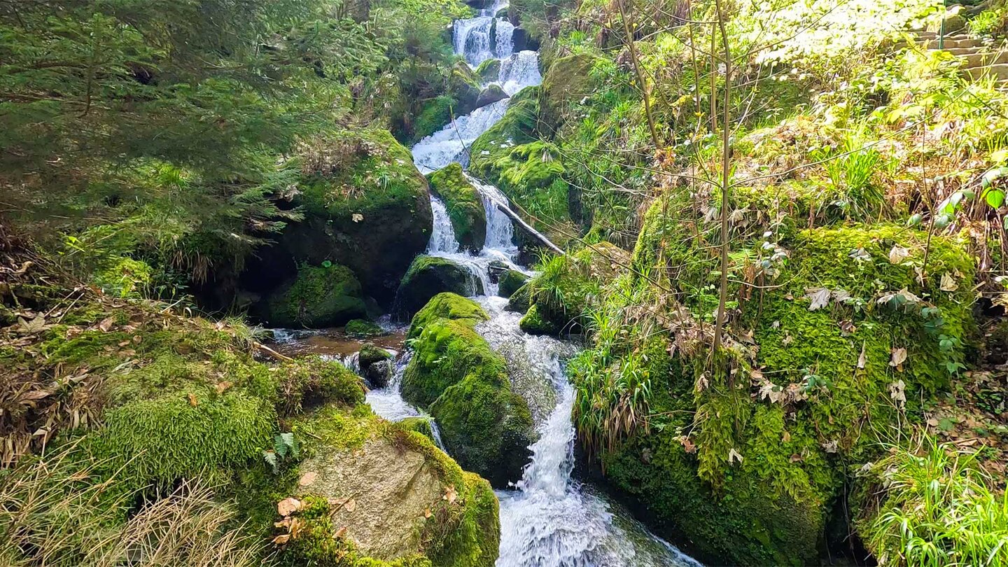Kaskaden der Gertelbach-Wasserfälle Kaskaden der Gertelbach-Wasserfälle