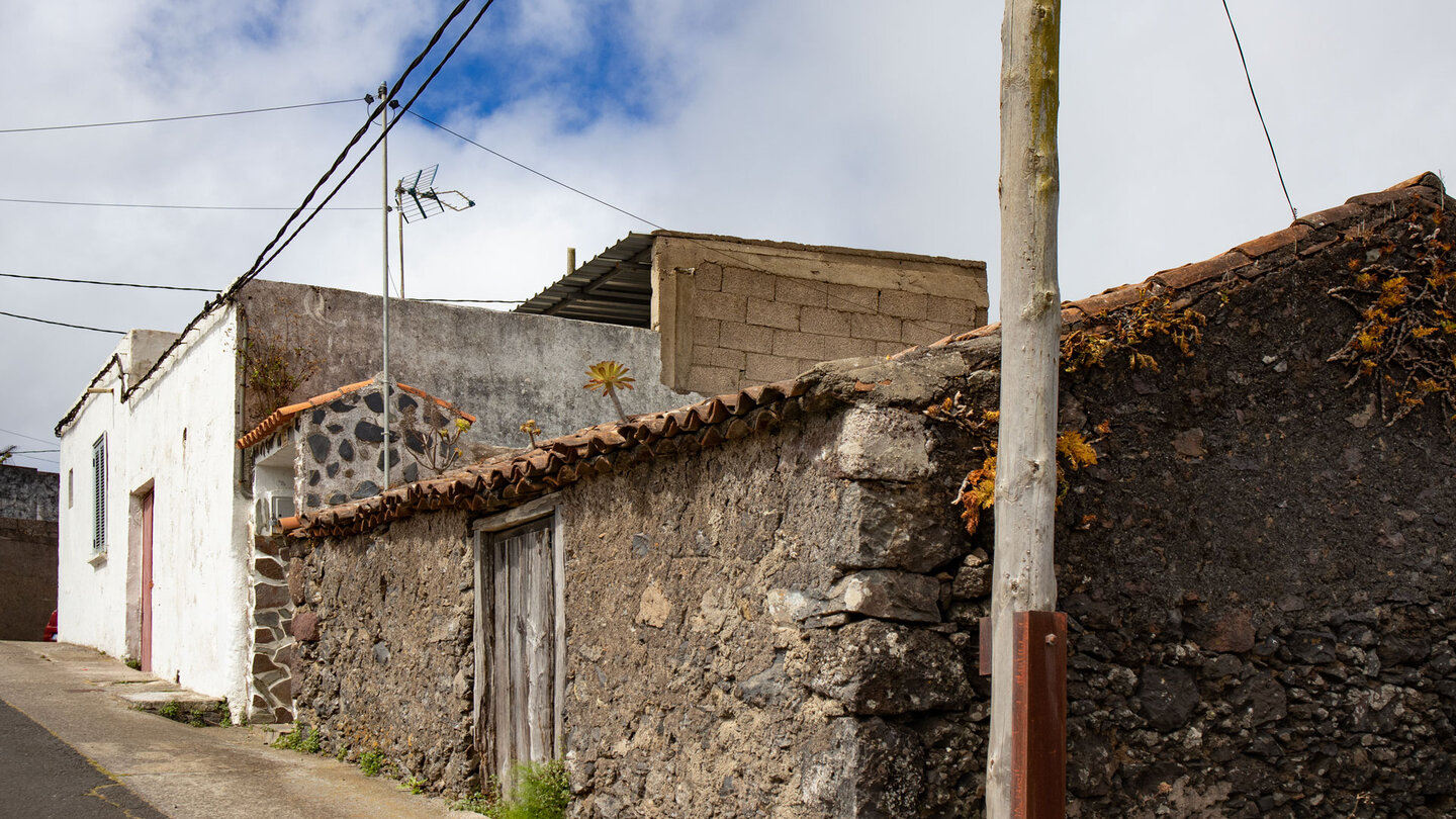 Dorfgasse in Erjos auf Teneriffa