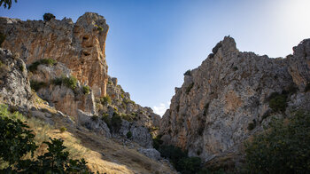 Schlucht Cañón del Río Bailón