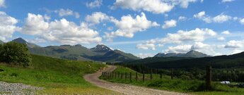 Panorama am West Highland Way