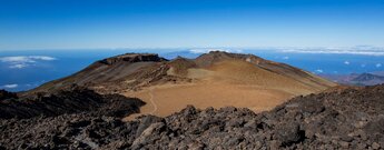 Ausblick über den Wanderweg 9 zum Krater des Pico Viejo