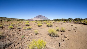 Wanderweg 2 führt entlang der Hochebene Llano de Maja zu den Arenas Negras