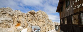 Rifugio Guido Lorenzo an der Cristallogruppe