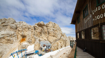 Rifugio Guido Lorenzo an der Cristallogruppe