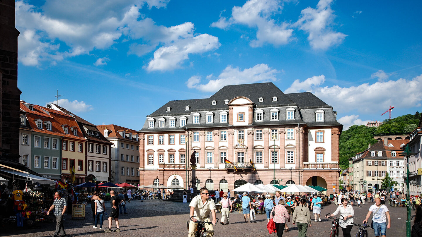 das Heidelberger Rathaus das Heidelberger Rathaus
