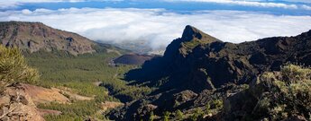 der Pico de Cho Marcial vom Sendero 17 des Teide Nationalpark