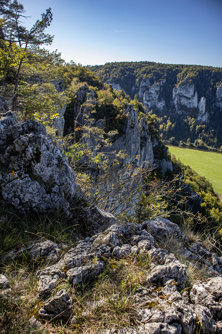 Schauenfelsen und Lenzenfels im Oberen Donautal