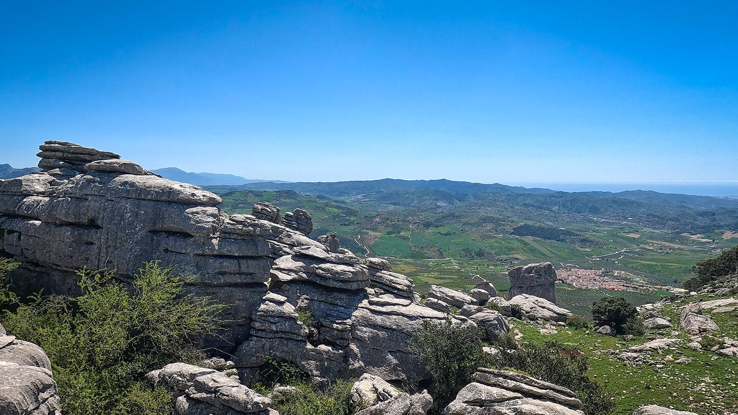 Aussichtspunkt Mirador Las Ventanillas mit Blick bis zum Mittelmeer Aussichtspunkt Mirador Las Ventanillas